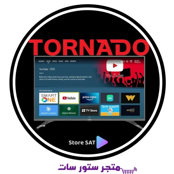 اشتراك IPTV علي شاشة تورنيدو ‎TORNADO‎ TV